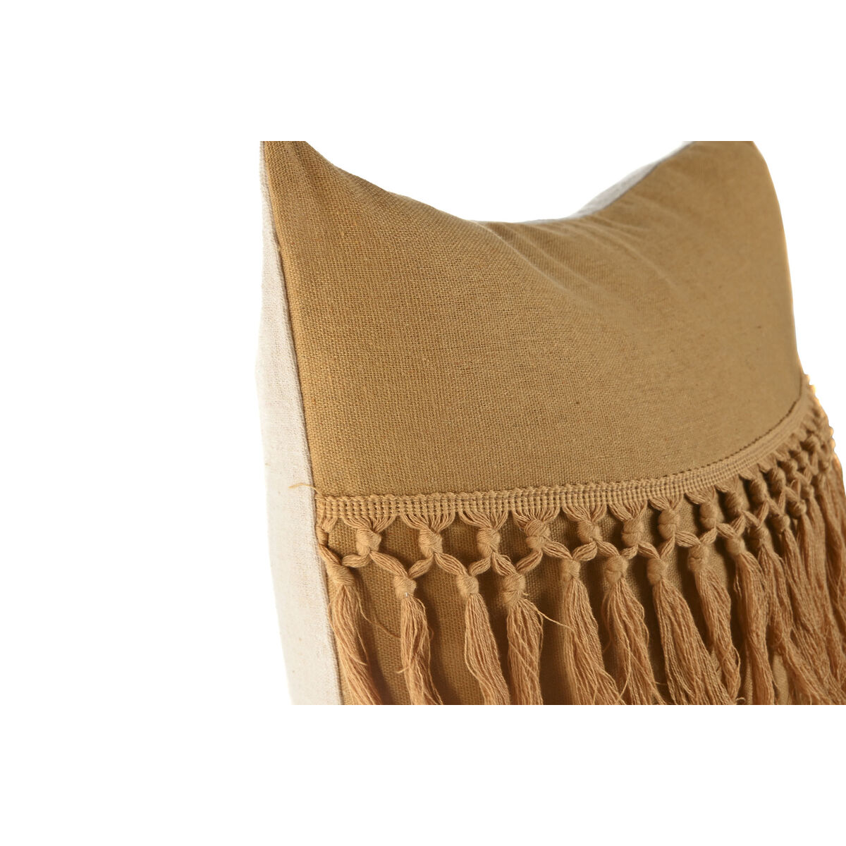 Almofada Home ESPRIT Mostarda 45 x 15 x 45 cm